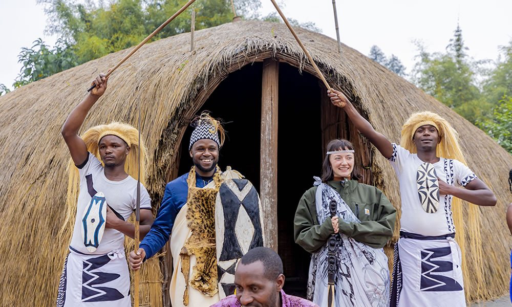Mountain Gorilla Trekking in Volcanoes National Park Lake Kivu Boat Cruise Scenic Rwanda Countryside Drive Kigali City Experience Luxury Lakeside Relaxation