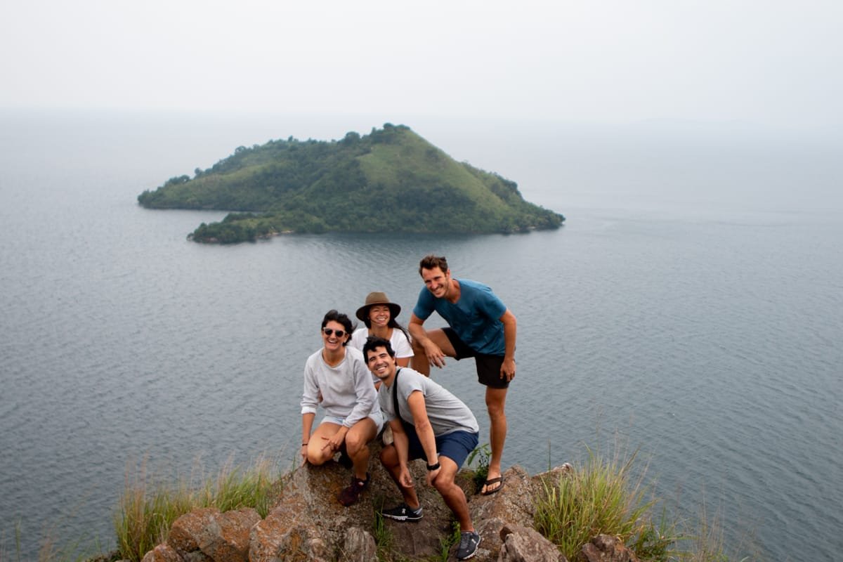 Lake Kivu Hiking Group Experience Rwanda