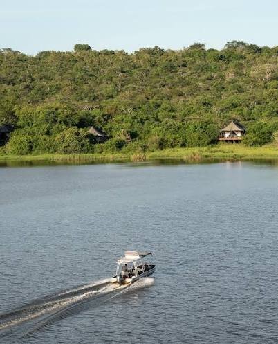 Boat Safaris Around Wilderness Magashi Peninsula Rwanda