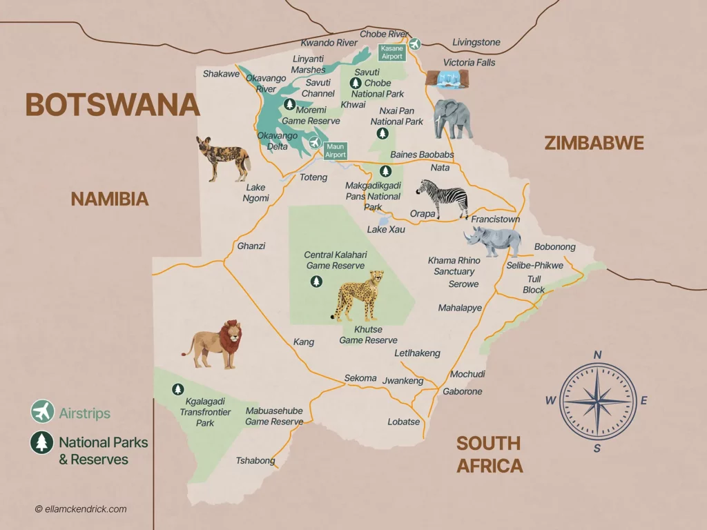 Botswana The Big Game Half of the Journey