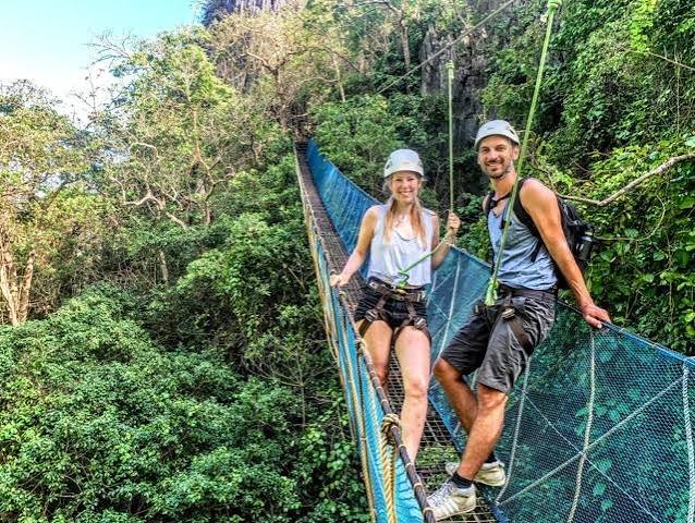 Canopy walk in Nyungwe Forest National Park Rwanda