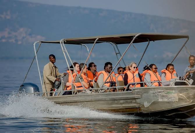 Lake Ihema Boat Safari in Akagera National Park Rwanda
