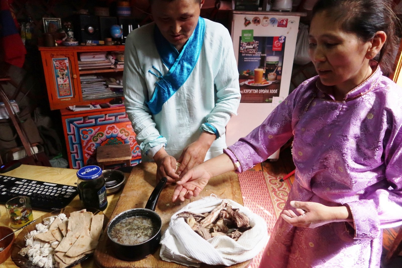Interactive Mongolian style cooking and dining experience in Rwanda