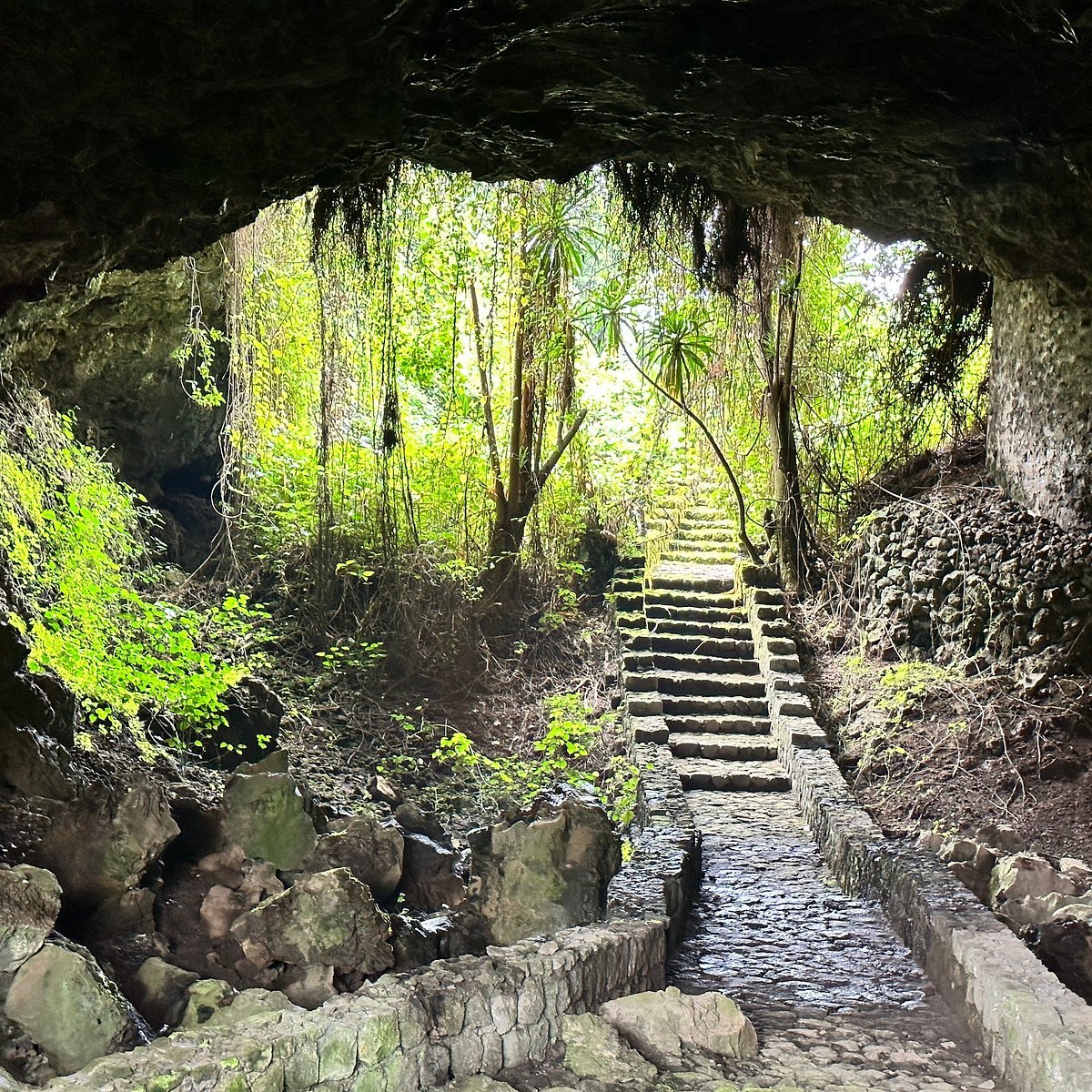 Musanze Caves Rwanda near Volcanoes National Park