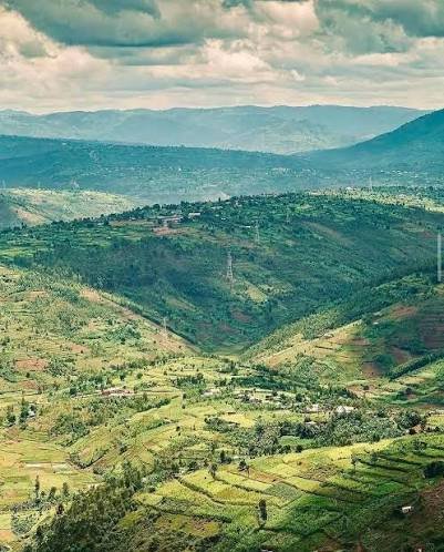 Scenic Rwanda landscapes and wilderness views