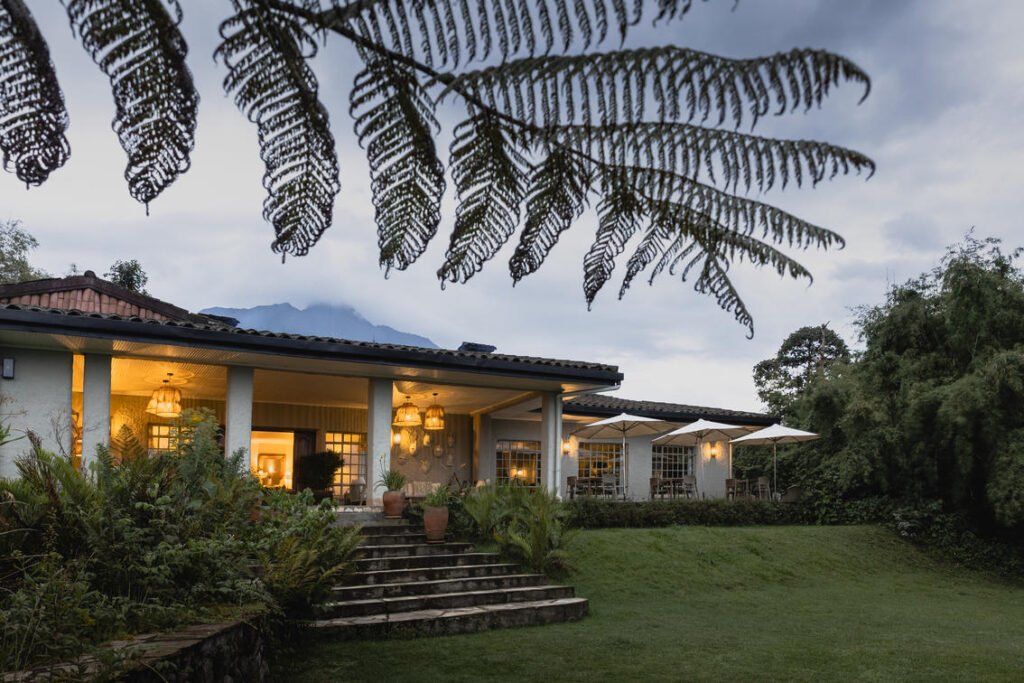 Wilderness Sabyinyo Lodge Rwanda is an elegant luxury lodge situated on the edge of Volcanoes National Park in northern Rwanda, offering travellers an exceptional base for mountain gorilla trekking