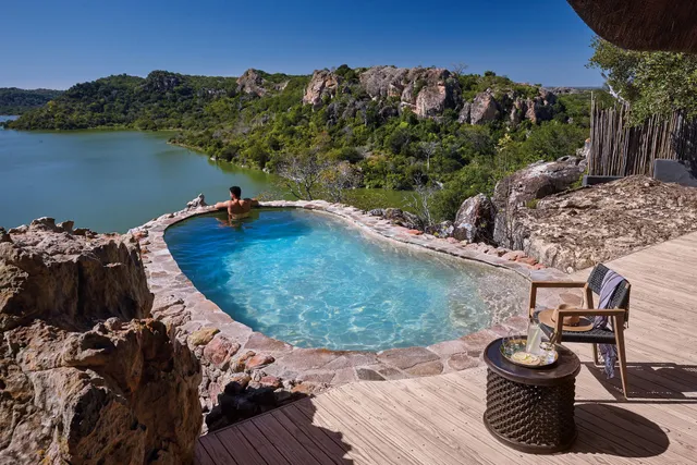 Singita Pamushana Lodge Pool with a View
