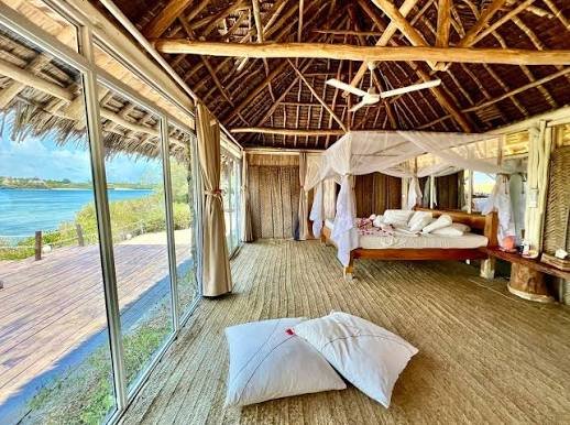 Virunga Lodge Luxury Banda Overlooking Rwanda's Twin Lakes