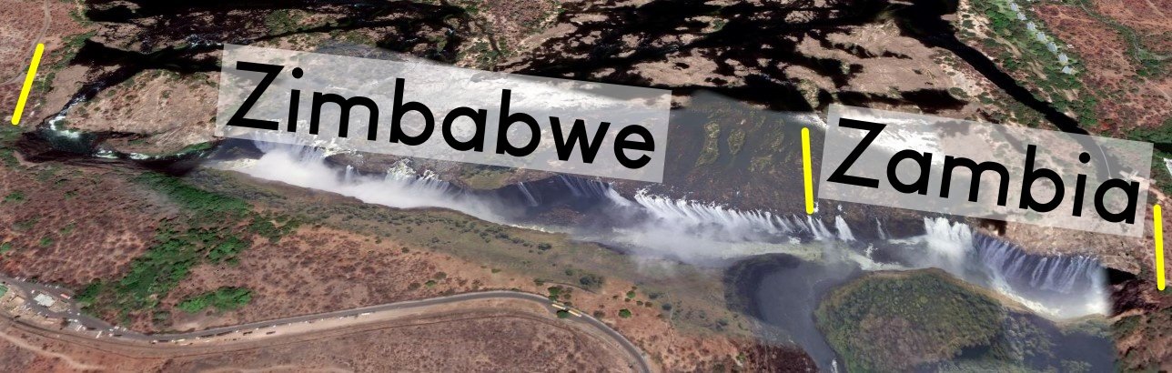 Zambia or Zimbabwe Side of Victoria Falls