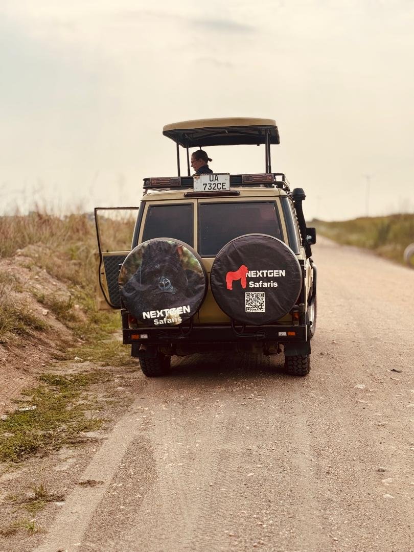 Luxury safari vehicle experience in Rwanda