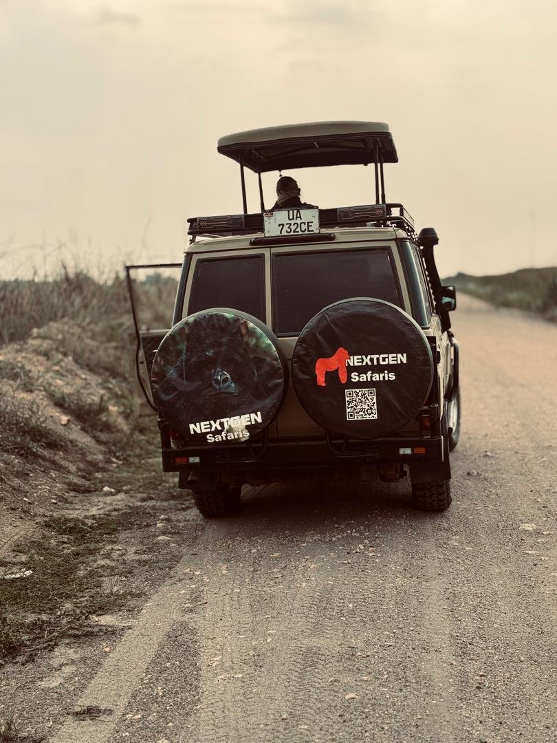Safari Vehicle on a Game Drive in Akagera National Park