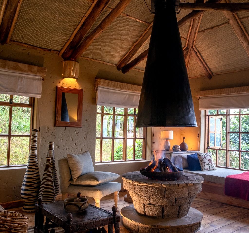 Luxury Virunga Lodge experience in Rwanda
